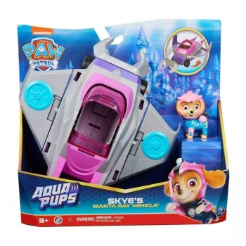 وسیله نقلیه مانتا ری اسکی Paw Patrol Aqua Pups Skye’s Manta Ray Vehicle