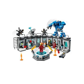 لگو بلا مدل سالن زره آیرون من کد Lego IRON MAN Armored Hall 11260