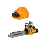 اره برقی همراه با کلاه ایمنی کد Power Tools Children's Chainsaw T006