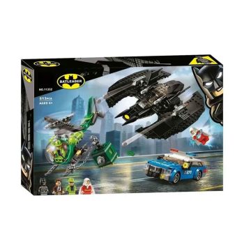 لگو بلا سری بتمن مدل نبرد بتمن و ریدلر کد Superheroes Construction Set Batwing of Batman and the Riddler's Heist 11352