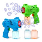 اسباب‌بازی تفنگ حباب ساز 69 Holes Bubble Machine with Light