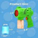 اسباب‌بازی تفنگ حباب ساز 69 Holes Bubble Machine with Light