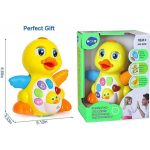 اسباب بازی نوزادی اردک موزیکال 808 Hola Toys