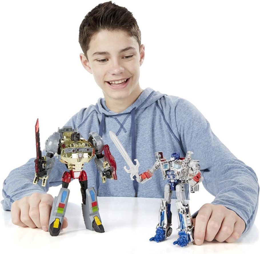اکشن فیگور ترانسفومرها اپتیموس پرایم و گریملاک کد: Hasbro A7771