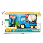 کامیون میکسر بتن با ابزار کد WT889-F