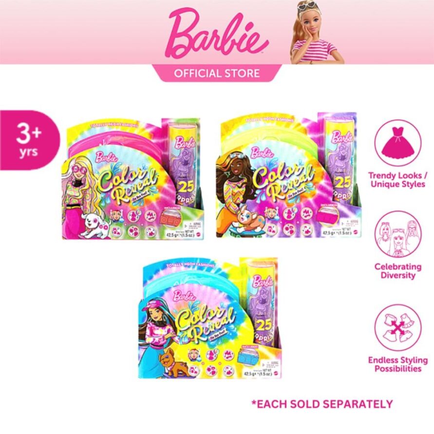 عروسک باربی سورپرایزی کد Barbie MATTEL HCD25