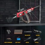 تفنگ اسباب‌بازی الکتریکی M249 کد RQ062