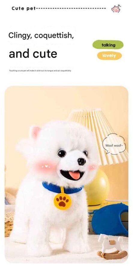 سگ پولیشی رباتیک مدل Cute Pet Family
