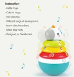 اسباب‌بازی یونیکورن سه کاره هولی تویز کد 3136