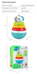 اسباب‌بازی یونیکورن سه کاره هولی تویز کد 3136