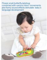 پیانو موزیکال هولی تویز طرح پروانه ای کد 927