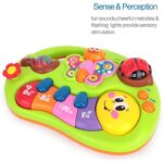 پیانو موزیکال هولی تویز طرح پروانه ای کد 927