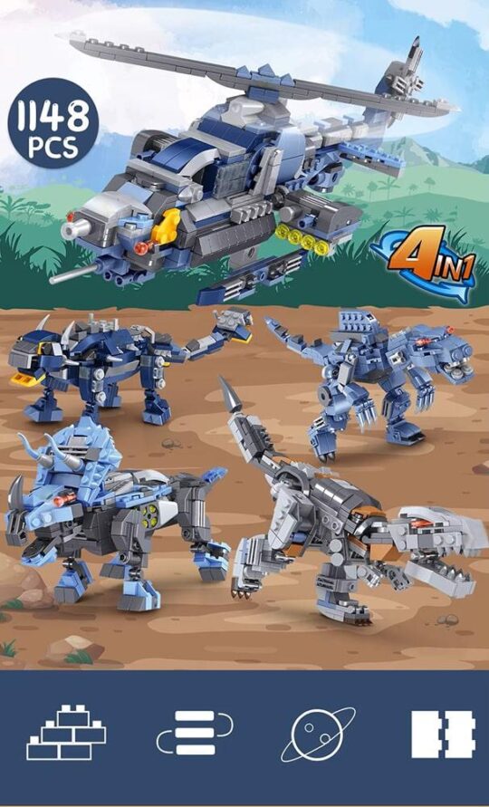 لگو دایناسورهای تبدیل‌شونده کد QL1739