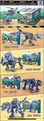 لگو دایناسورهای تبدیل‌شونده کد QL1739