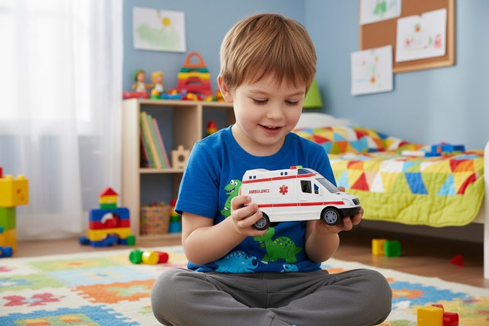 آمبولانس قدرتی کد RUI JIA RJ6689A