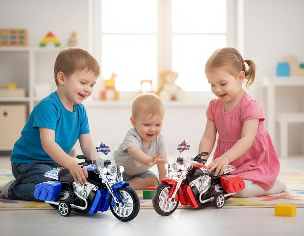 اسباب‌بازی موتورسیکلت کد City Service RJ3348