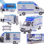 آمبولانس و ون پلیس اسباب‌بازی کد City Service RJ5501