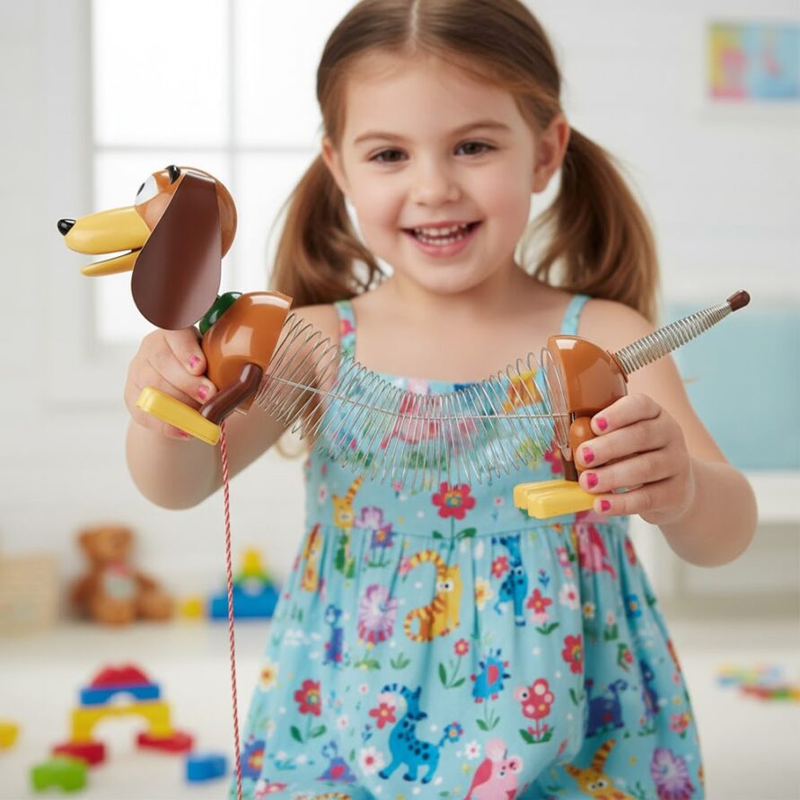 اکشن فیگور سخنگوی سگ اسلینکی کد Slinky Dog 415E