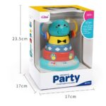 اسباب‌بازی فیل حلقه‌ای موزیکال کد baoli toys 1305C