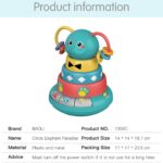 اسباب‌بازی فیل حلقه‌ای موزیکال کد baoli toys 1305C