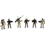 اکشن فیگور سربازان مأموریت‌ویژه کد Missio 5898-A61