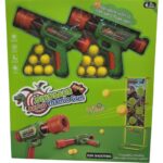 تفنگ تیر فومی کودک با سیبل اردک و دایناسور کد A118 و A119