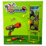 تفنگ تیر فومی کودک با سیبل اردک و دایناسور کد A118 و A119