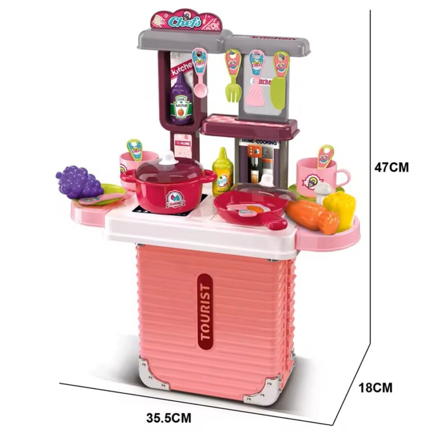 ست آشپزخانه 3 در 1 کودک کد 008-301A