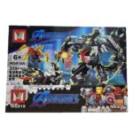 لگو اونجرز 4 در 1 ربات و دایناسور کد MG 818