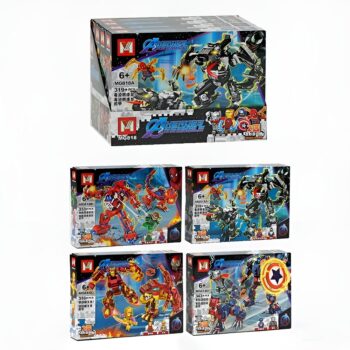 لگو اونجرز 4 در 1 ربات و دایناسور کد MG 818
