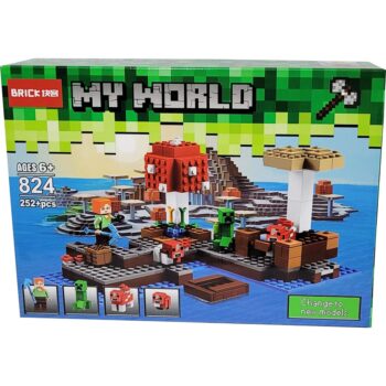 لگو ماینکرافت جزیره قارچ کد Brick 824