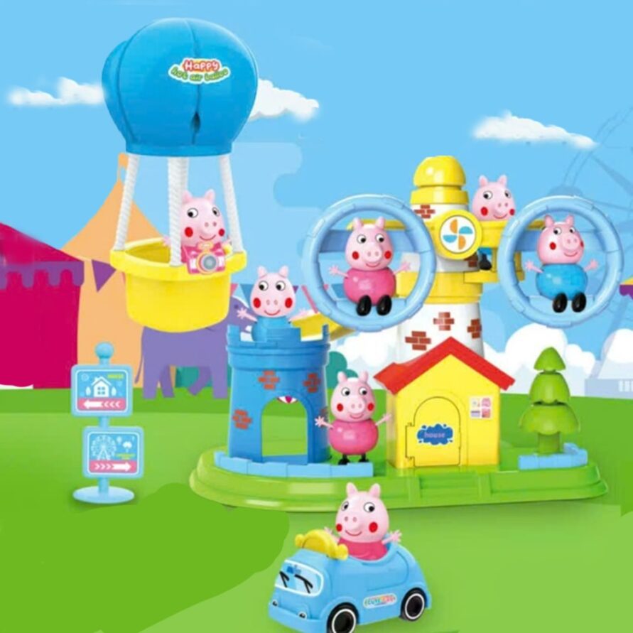 ست بازی پارک آسیاب بادی پپا پیگ کد 7564