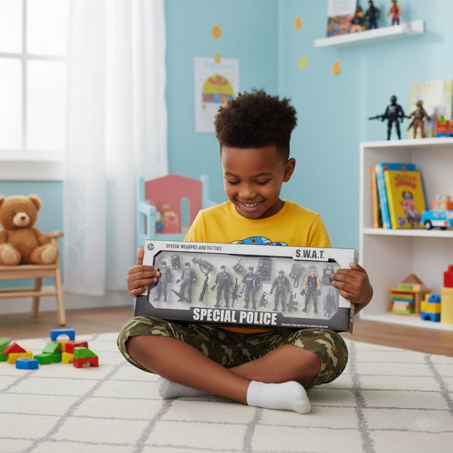 فیگورهای پلیس واحدهای ویژه کد S.W.A.T. 5898-101