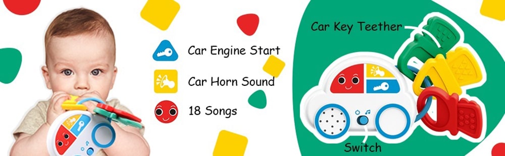 ماشین اسباب بازی موزیکال کد 2305 Baoli Toys