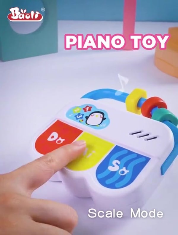 جغجغه پیانو کد baoli toys 2304