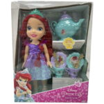 عروسک آریل پرنسس دیزنی و سرویس چایخوری کد: Jakks 09490