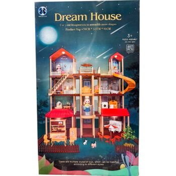 خانه عروسکی موزیکال کد Dream House 556-13A