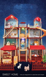 خانه عروسکی موزیکال کد Dream House 556-13A