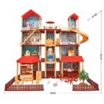 خانه عروسکی موزیکال کد Dream House 556-13A