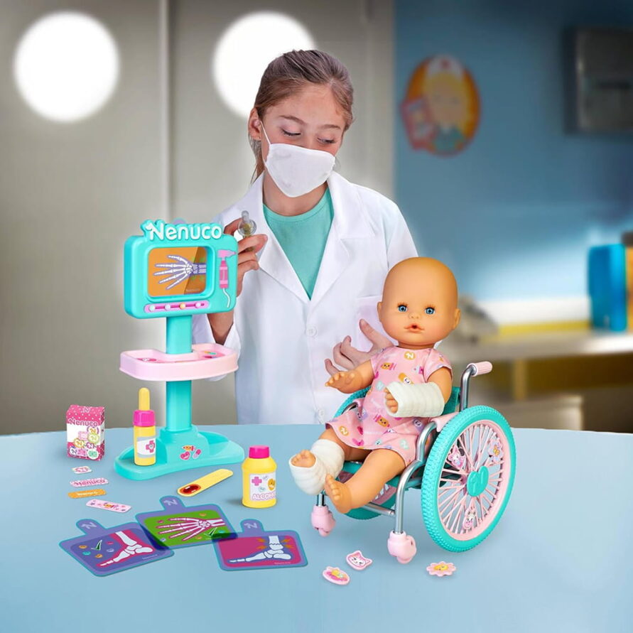 عروسک نوزادی ننوکو با ویلچر کد: NFN63000