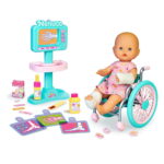 عروسک نوزادی ننوکو با ویلچر کد: NFN63000