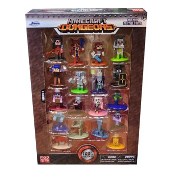 پک فیگور فلزی ماینکرفت 18 عددی کد: Jada Toys 33583
