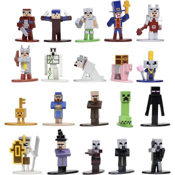 پک فیگور فلزی ماینکرافت 20 عددی کد: Jada Toys 5003