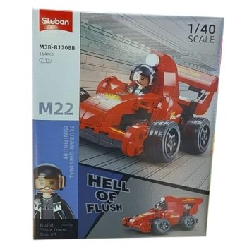 لگو ماشین فرمول یک قرمز اسلوبان کد: M38-B1208B