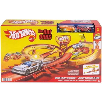 پیست و ماشین اسباب بازی هات ویلز Crash Frenzy Speedway کد: JFD11