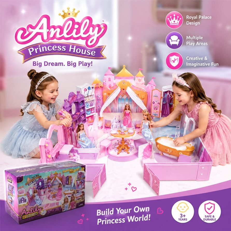 خانه باربی قصر پرنسس Anlily کد: 616095
