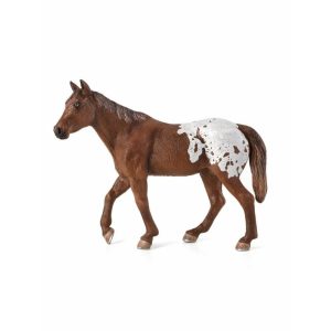 فیگور اسب آپالوسا Appaloosa Stallion Chestnut Blanket 387150