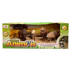 ست 4تایی حیوانات وحشی Wild Animal Set JFL-981