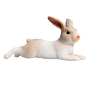 فیگور خرگوش خوابیده Rabbit lying down figure MOJO 387142