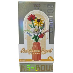 لگو گل و گلدان نارنجی کد: YKO P2350